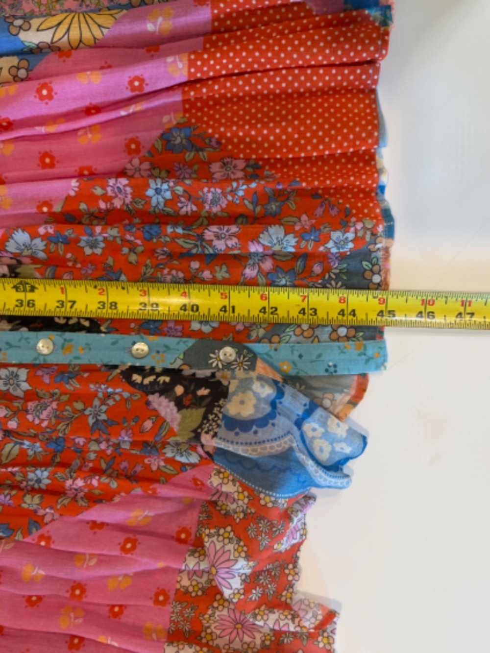 Spell Multi Color Patchwork Tank Top Maxi - Picture 4 of 7